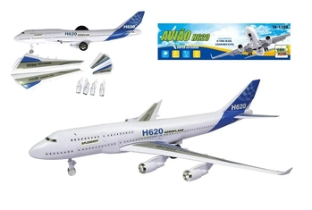 TK-1208 BRINQUEDO AVIAO DE PLASTICO C/ MOTOR A PILHA