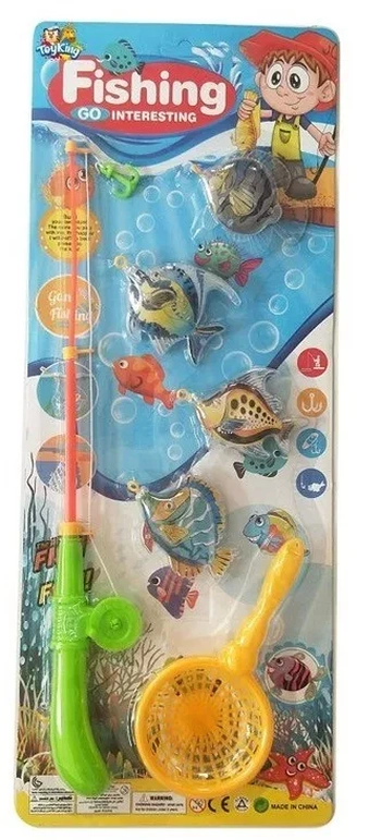 TK-AB2778 BRINQUEDO PESCARIA DE PLASTICO 20X15CM