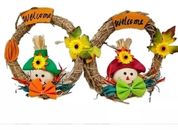 Q17009 GUIRLANDA C/ESPANTALHO 28CM