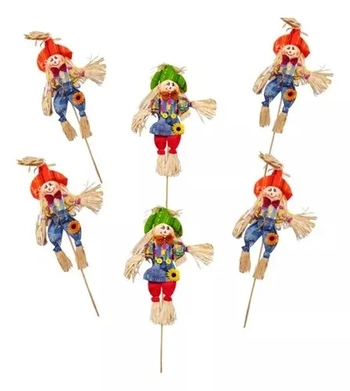 Q21173 ESPETO ESPANTALHO 10X15CM