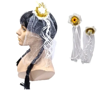 04 PRESILHA MINI CHAPEU NOIVA