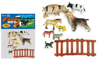 TK-1210 BRINQUEDO ANIMAL DE PLASTICO C/ 12 PCS