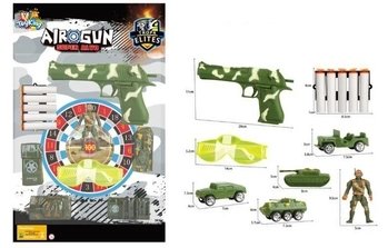 TK-AB2813 BRINQUEDO PISTOLA LANCA PROJETEIS