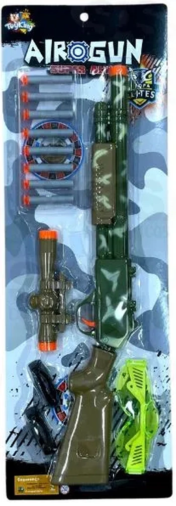 TK-AB2812 BRINQUEDO PISTOLA LANCA PROJETEIS