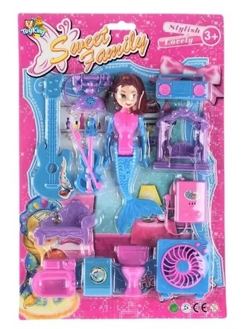 TK-AB2857 BRINQUEDO BONECA DE PLASTICO INJETADO 20X15CM