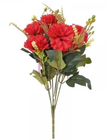 AQ-0042VM BUQUE DE CRISANTEMO VERMELHO