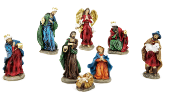 NTD20031 PRESEPIO DE RESINA 11CM 8PCS