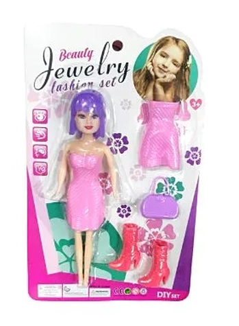 ASH-15.4022 BONECA C/ACESSORIOS