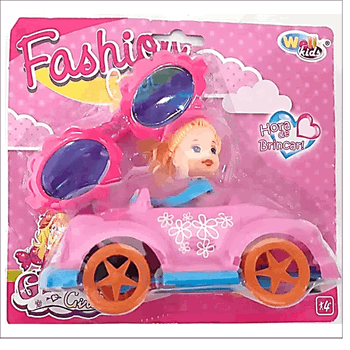 WB2993 BONECA C/CARRO E ACESSORIO