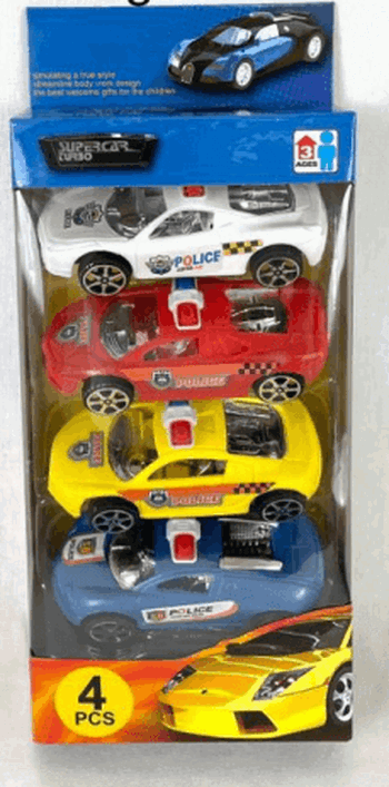 CP056750 CONJUNTO CARRINHO C/4
