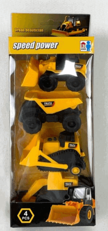 CP099669 CONJUNTO DE TRATORES CORES SORTIDAS