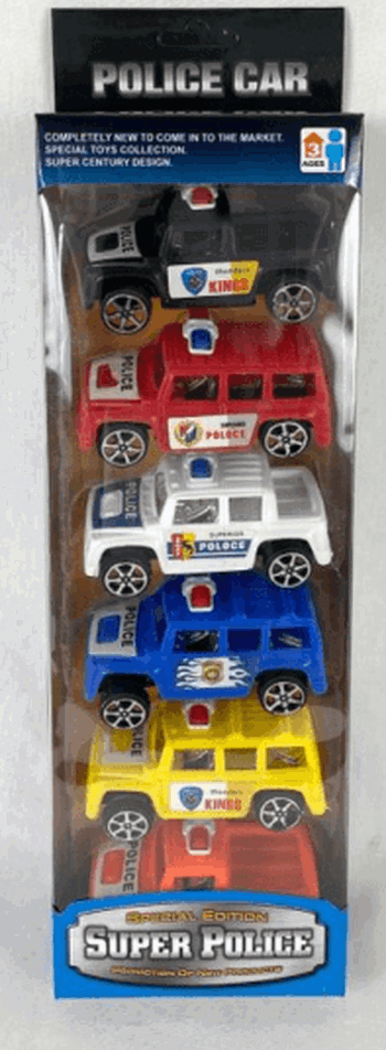 CP099266 CONJUNTO DE CARRINHOS C/6