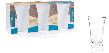 H170 JOGO DE COPOS P/SHOT 65ML C/6 PECAS