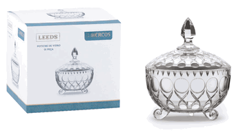 H211 BOMBONIERE DE VIDRO LEEDS C/1 235ML