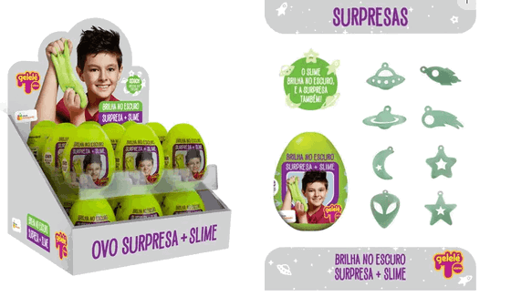 3644 OVO SUPRESA BRILHA NO ESCURO 98G