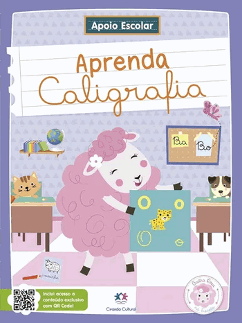 07572 APOIO ESCOLAR - APRENDA CALIGRAFIA 96PGS