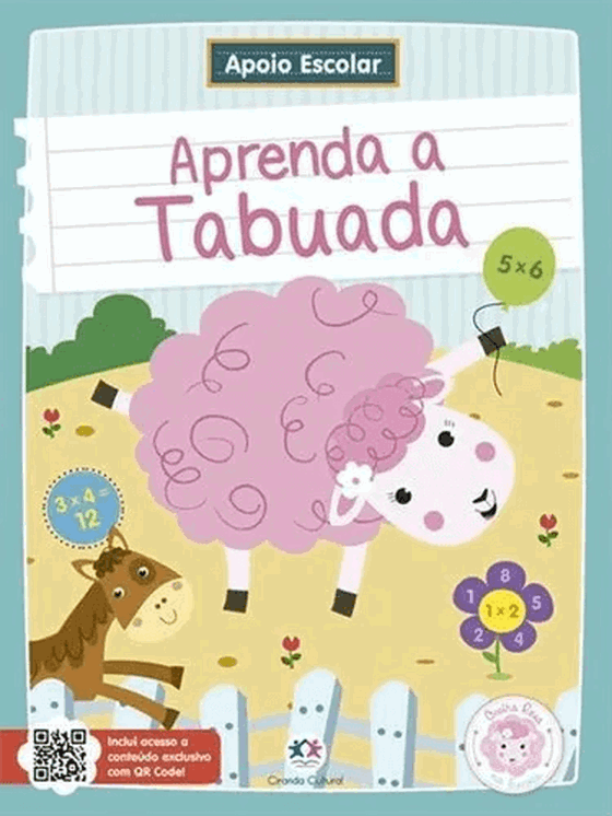 07602 APOIO ESCOLAR- APRENDA TABUADA 48PG