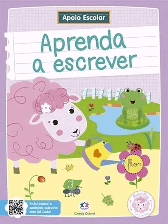 07534 APOIO ESCOLAR- APRENDA A ESCREVER 96PGS