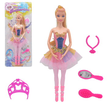 DOLL17017 BONECA C/ACESSORIO