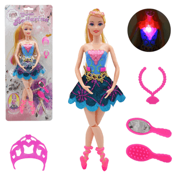 DOLL17007 BONECA C/ACESSORIO