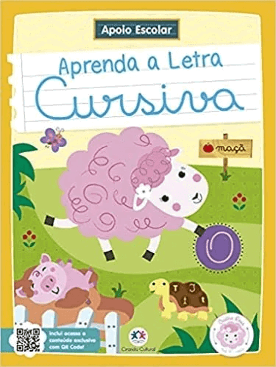 07589 APOIO ESCOLAR- APRENDA A LETRA CURSIVA 48PGS