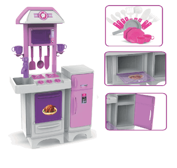 8070 COZINHA COMPLETA ROSA S/ AGUA