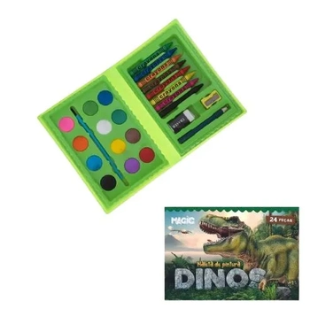 2171-A MALETA PINTURA 24PCS- DINO