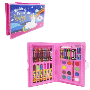 2172A MALETA 42 PECAS UNICORNIO