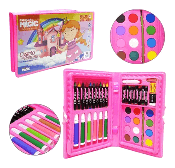 2172C MALETA 42 PECAS PRINCESAS