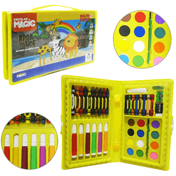 2172B MALETA 42 PECAS MUNDO ANIMAL