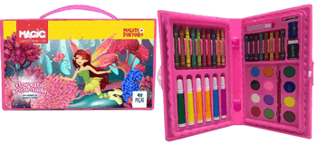 2172-F MALETA PINTURA 42 PECAS FADAS