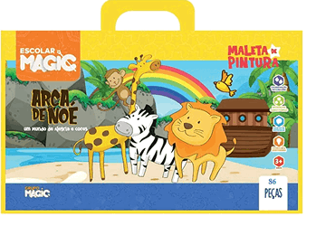 6061C MALETA 86PEÇAS MUNDO ANIMAL