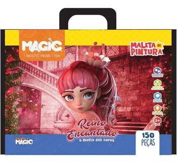 6059A MALETA 150PECAS MENINAS