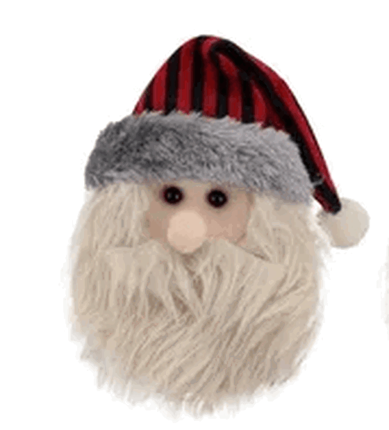 22271 CARINHA PAPAI NOEL XADREZ BUF 13CM