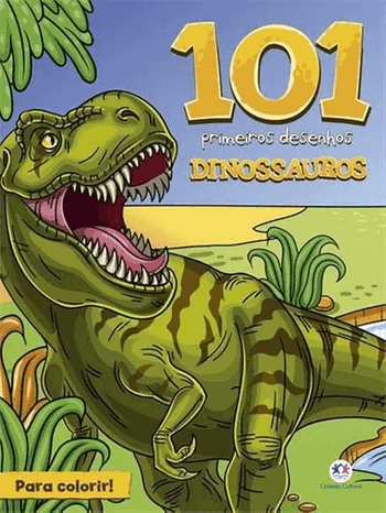 94104 LIVRO 101 PRIMEIROS DESENHOS DINOSSAUROS