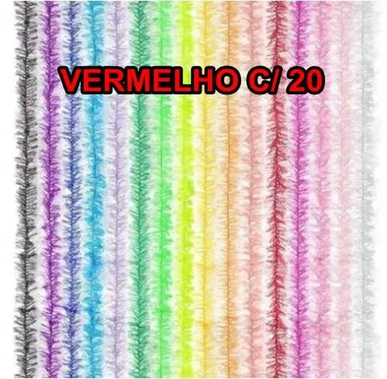 C07 MARABU LIGHT 50MM VERMELHO C/20