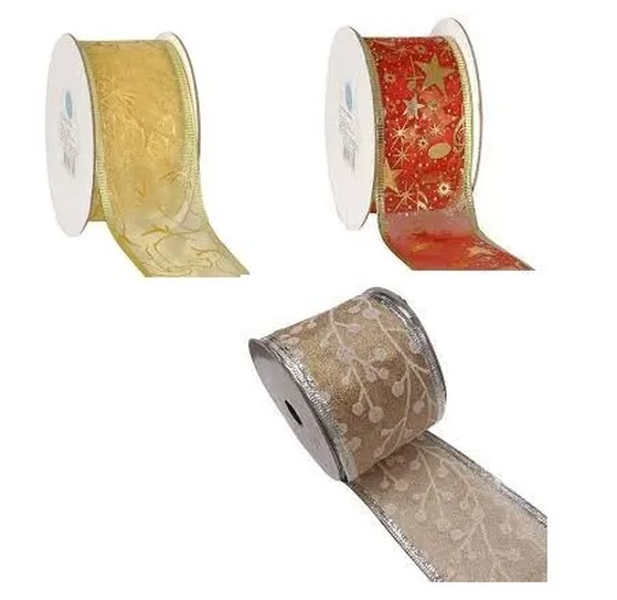 900690 FITA NATAL 6.3CM X2M