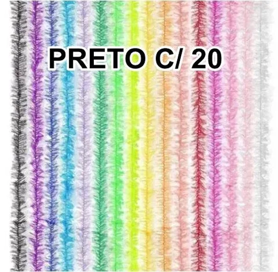 C11 MARABU LIGHT 50MM PRETO C/20