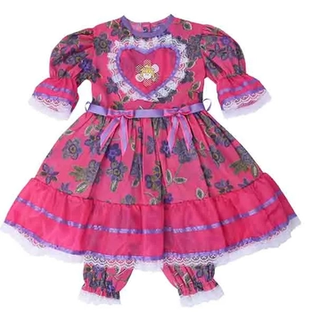 906/6 VESTIDO JUNINO BONECA Nº6