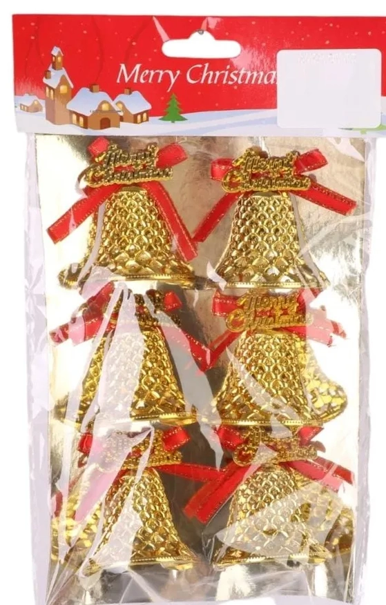 900715 SINO DE PLASTICO DE 6 CM C/3