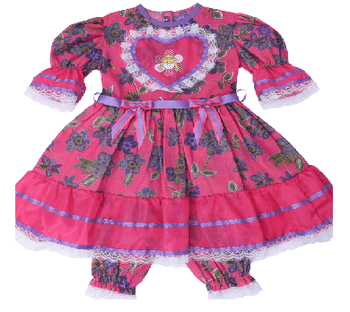 906/14 VESTIDO JUNINO BONECA Nº14