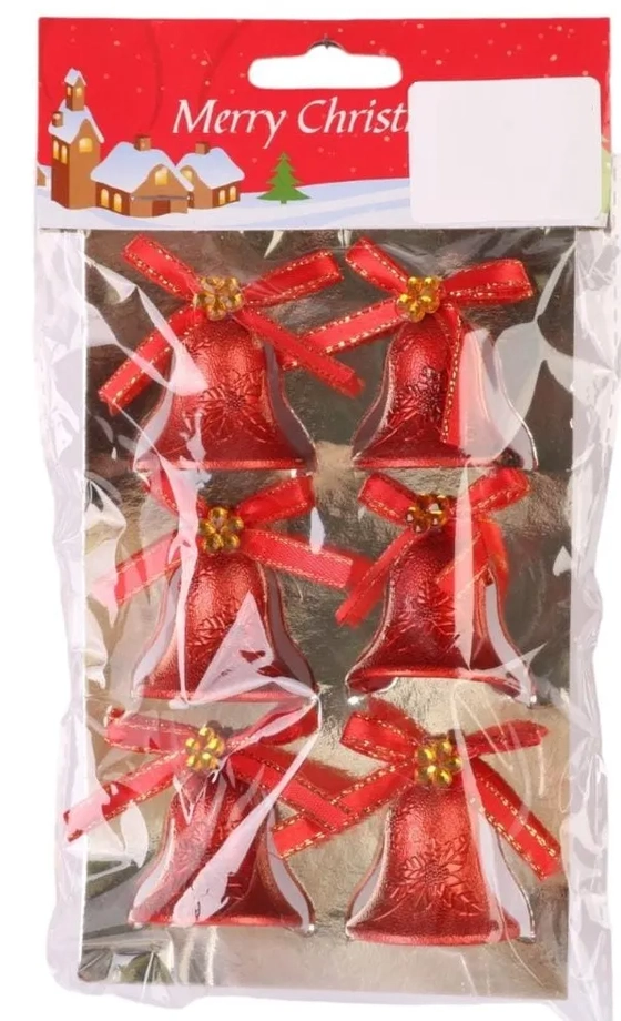 900718 SINO DE PLASTICO DE 6 CM C/3