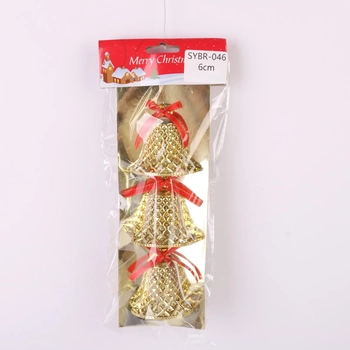 900721 SINO DE PLASTICO DE 6 CM C/3