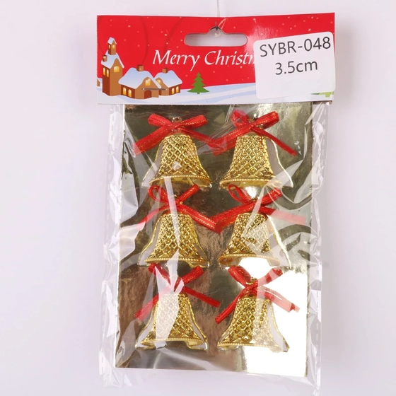 900723 SINO DE PLASTICO DE 3,5CM C/6