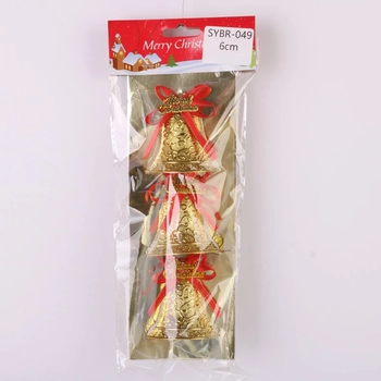 900724  SINO DE PLASTICO DE 6 CM C/3