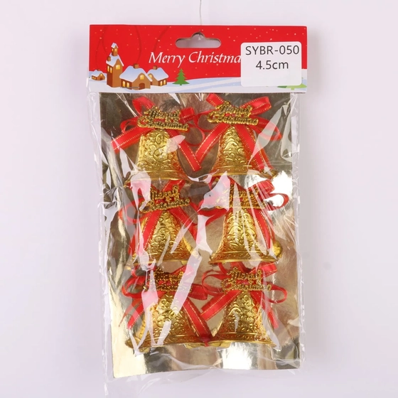 900725 SINO DE PLÁSTICO DE 4,5CM C/6