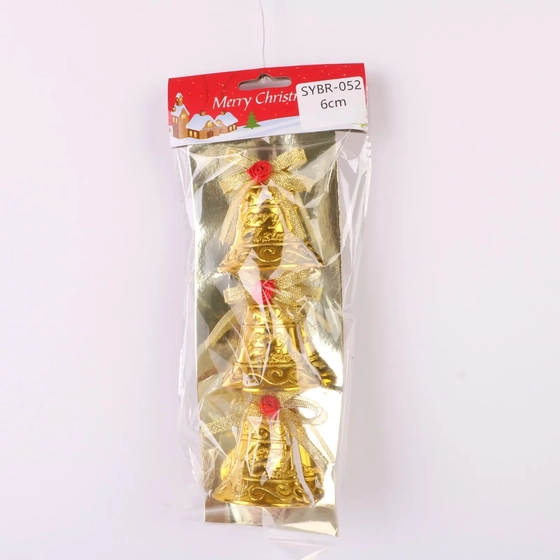 900727 SINO DE PLASTICO DE 6 CM C/3