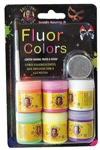 1081 APRENDENDO A PINTAR FLUORESCENTE