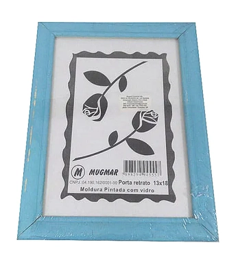 105 PORTA RETRATO 13X18 MOLDURA PINTADA