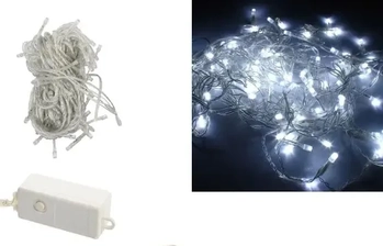 85101 PISCA C/100 LEDS BRANCO FIO TRANSPARENTE 10MTS 220V